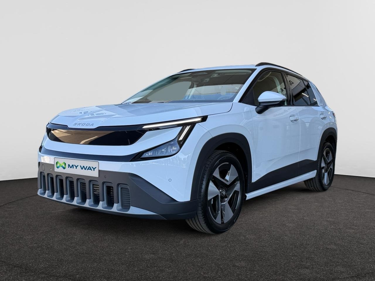 Skoda Epiq 55 kWh Selection, Auto's, Automaat, Overige modellen, Wit, Elektrisch