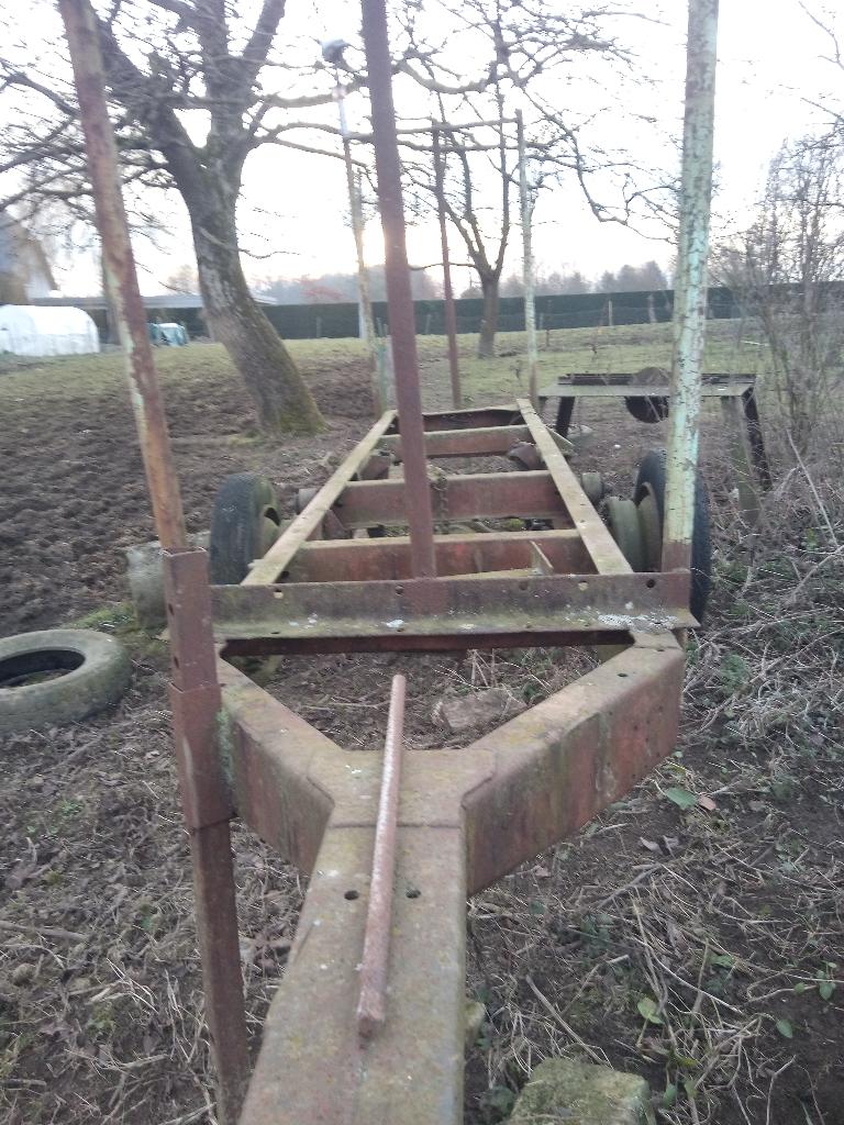 Remorque pour bois, Enlèvement, Utilisé
