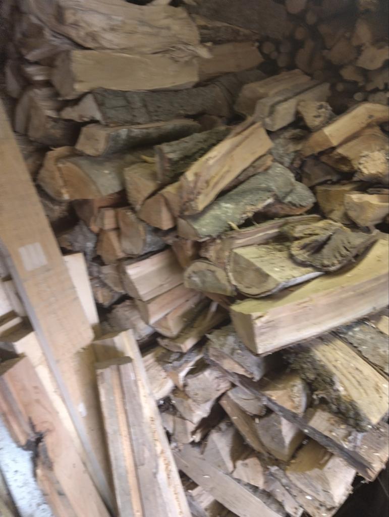 Droge berk te koop, 2,5 stere, Jardin & Terrasse, Bois de chauffage, Moins de 3 m³, Enlèvement, Bouleau, Bûches