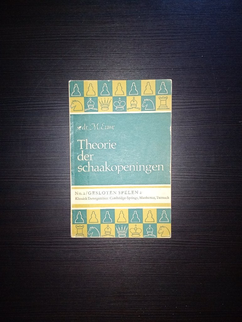 Theorie der schaak openingen 2 groen, Hobby & Loisirs créatifs, Sport cérébral & Puzzles, Enlèvement ou Envoi, Moins de 500 pièces