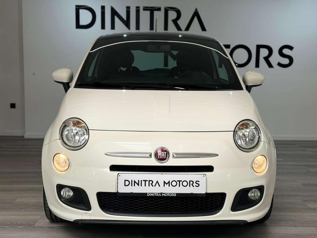 Fiat 500 1.2i Sport - Airco/*TOPSTAAT!, Auto's, 4 zetels, Gebruikt, 4 cilinders, Alcantara