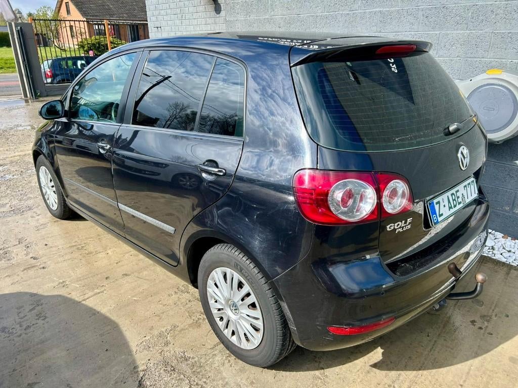 Volkswagen golf plus 1600 tdi €2.990 vast, Auto's, Euro 5, 1280 kg, Zwart, 4 cilinders