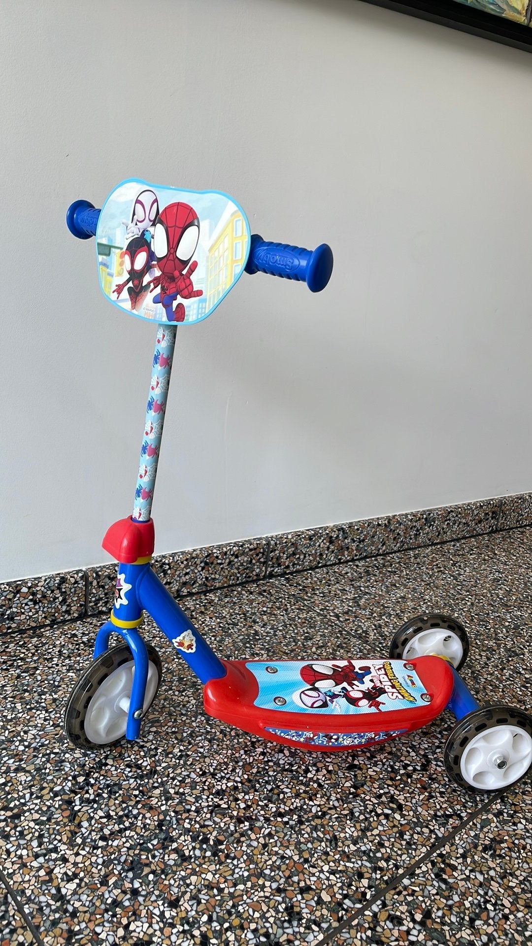 Step - Spiderman, Fietsen en Brommers, Ophalen, Zo goed als nieuw