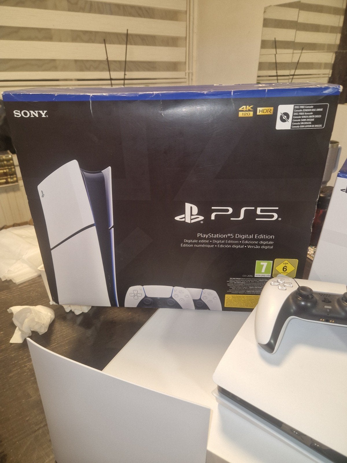 PS5 Slim Garantie fin août 2030 1 To SSD + Lecteur de Disque, Consoles de jeu & Jeux vidéo, Enlèvement, Playstation 5