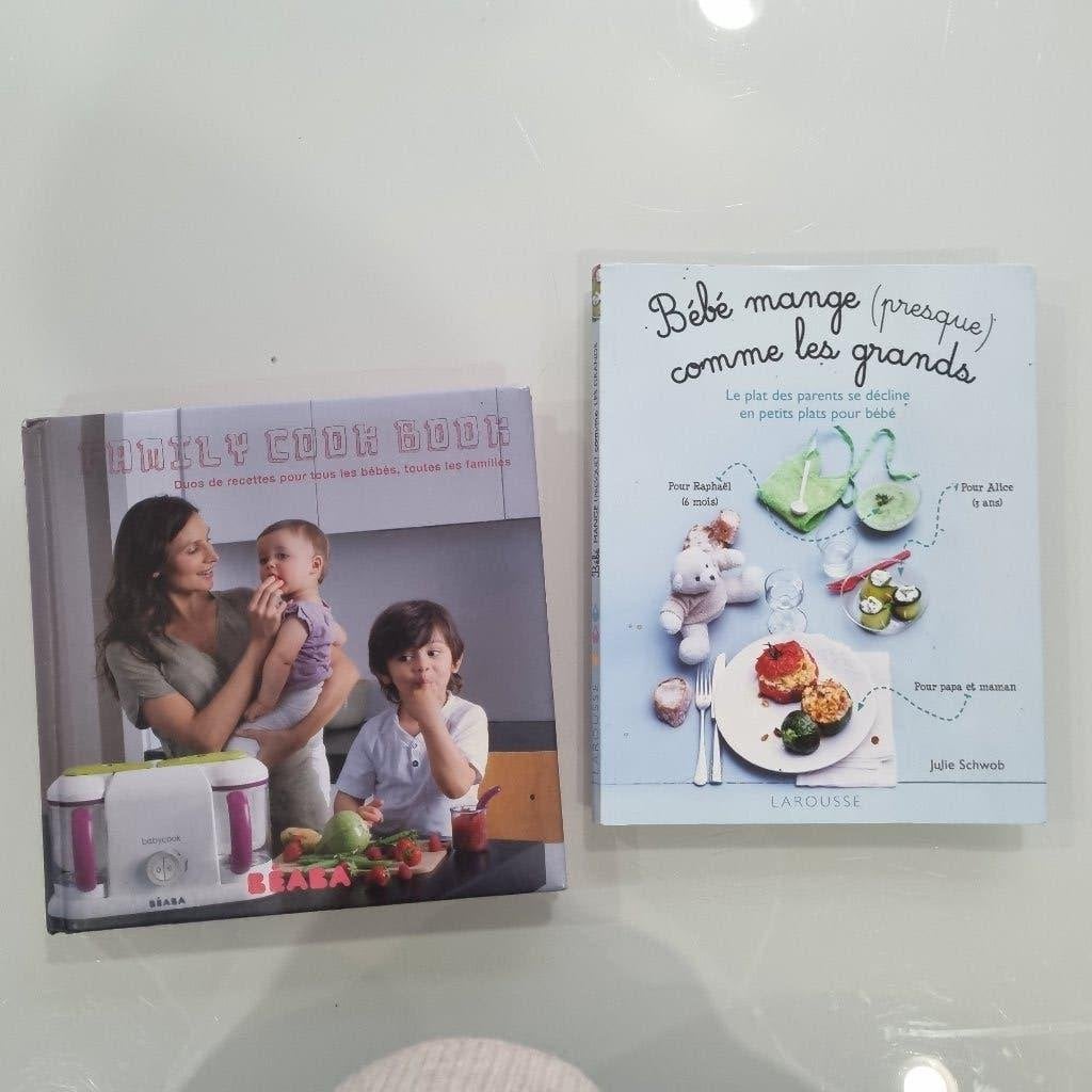 2 livres de cuisine pour bébé, Enlèvement ou Envoi, Comme neuf