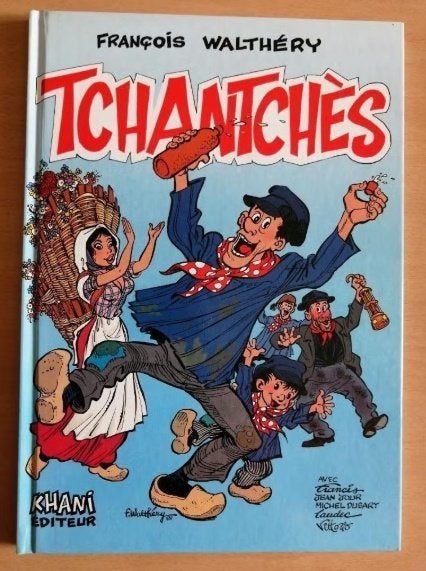 Tchantchès de Jean Jour et François Walthéry E.O. 1988, Une BD, Enlèvement ou Envoi, Walthery