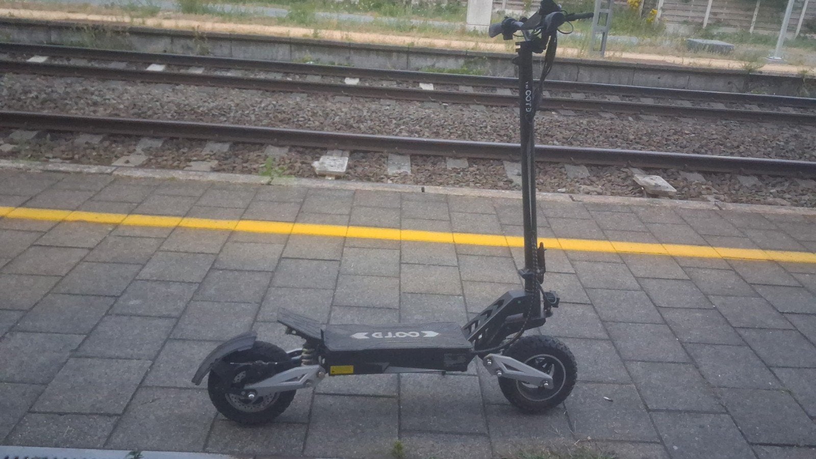 Elektrische step, Ophalen