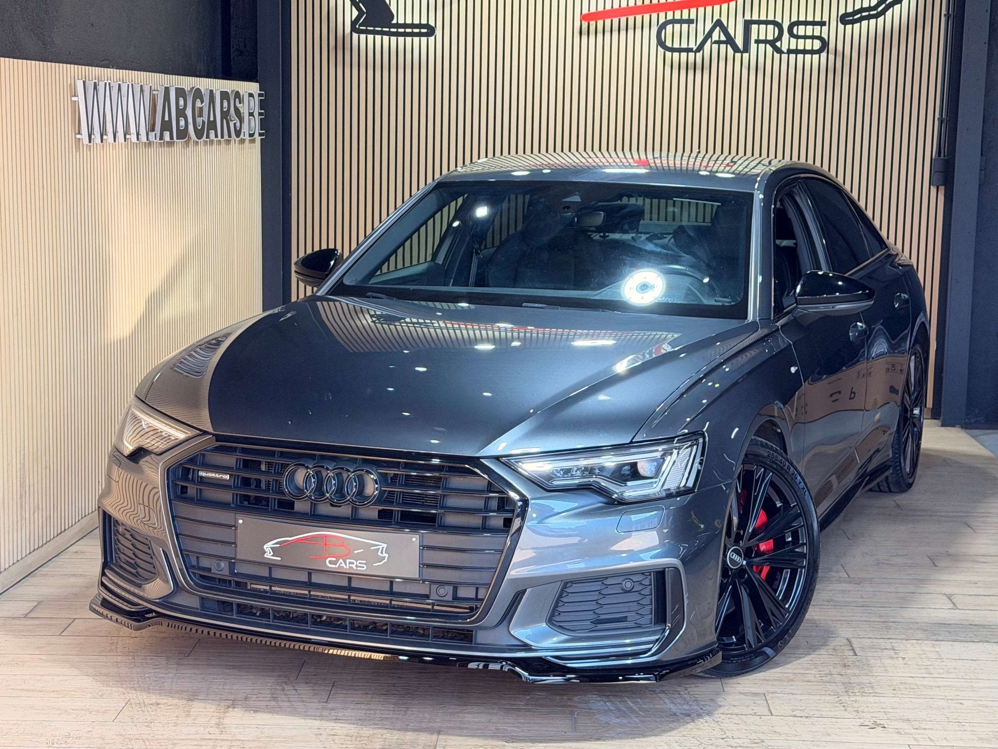 Audi A6 PHEV 55 TFSI e * LOOK S6 - S LINE * Quattro Competit, Autos, Cuir, Argent ou Gris, Achat, Entreprise