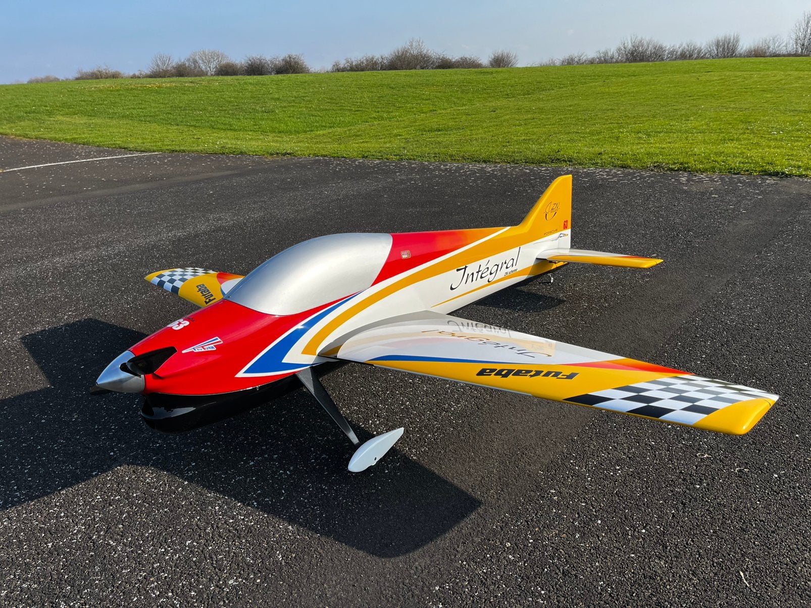 Geïntegreerde sjaafcombinatie met motor, Ophalen, Zo goed als nieuw, Elektro, RTF (Ready to Fly)
