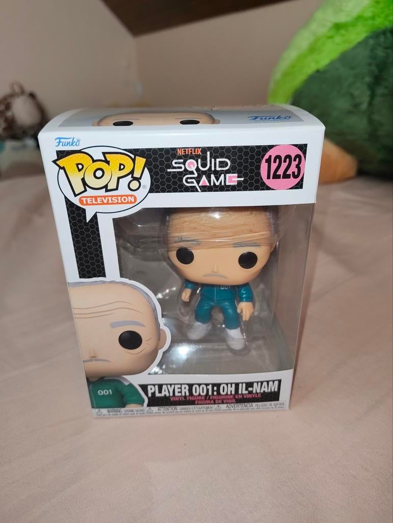 Jeu de calmars Funko Player 001, Enlèvement, Comme neuf