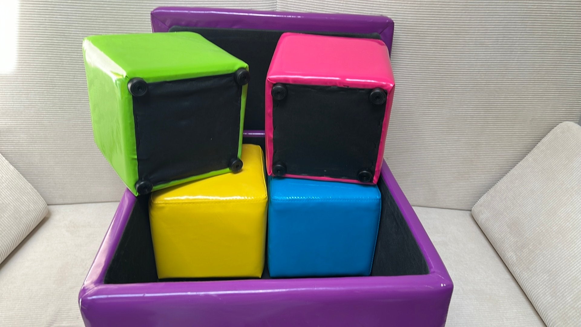 Pouf, Maison & Meubles, Enlèvement, Utilisé