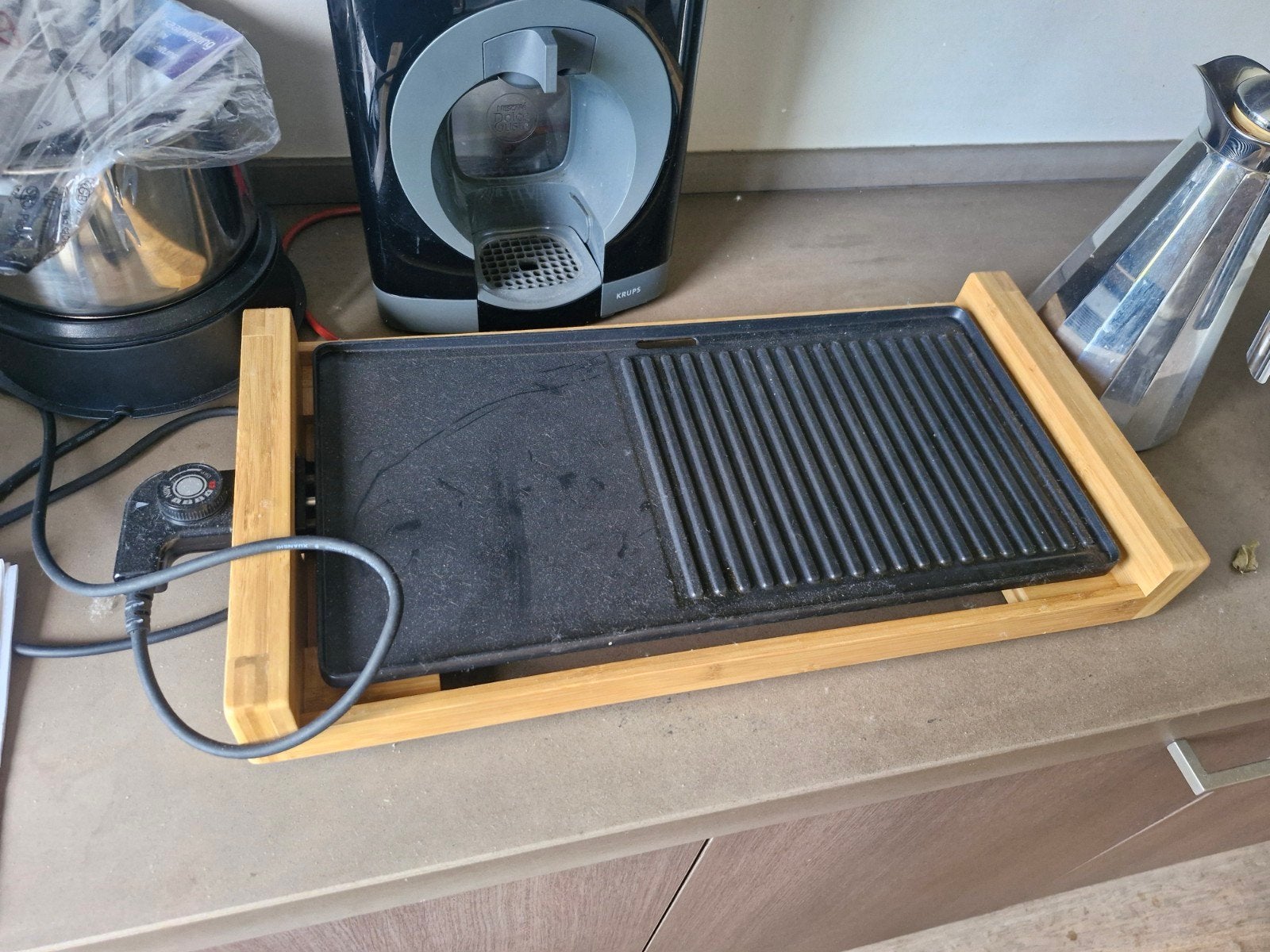 DOMO teppanyaki/grillplaat (DO8311TP), Ophalen