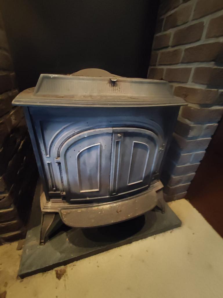 Houtkachel Vermont castings, Huis en Inrichting, Kachels, Ophalen, Zo goed als nieuw, Houtkachel