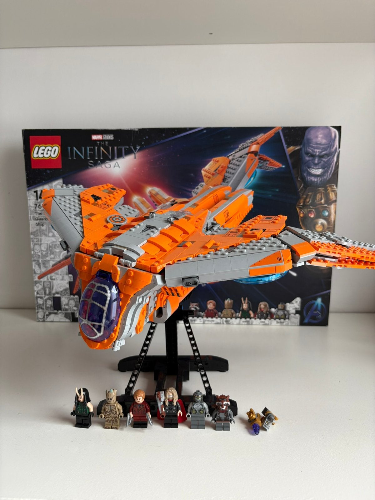 LEGO Marvel 76193 The Guardian’s Ship, Ophalen, Zo goed als nieuw, Lego, Marvel