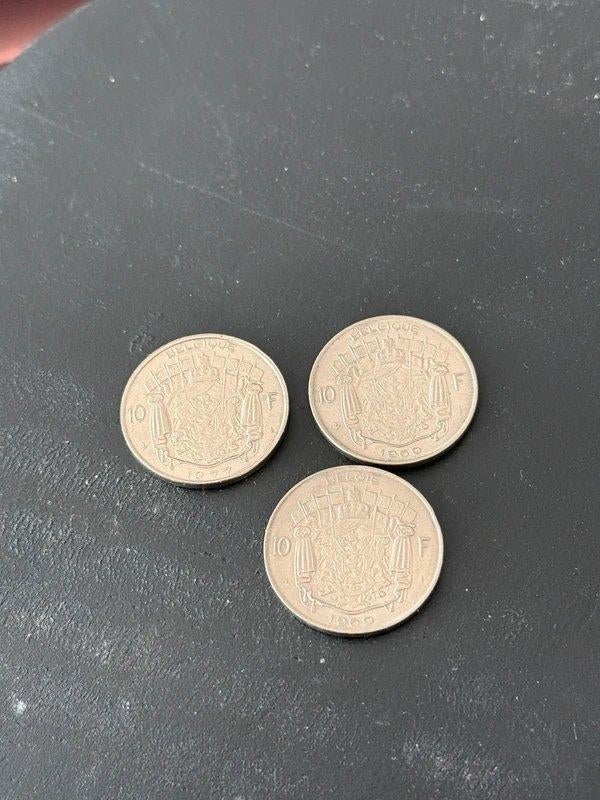 Boudewijn munten, Postzegels en Munten, Munten | België, Ophalen of Verzenden, Setje
