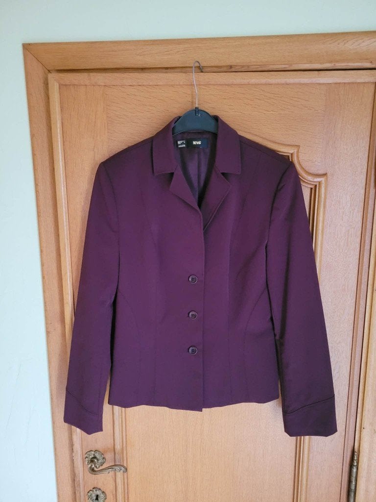 veste/blazer bordeaux - MNG - Taille 40 - neuve, Neuf, Taille 38/40 (M), MNG, Enlèvement