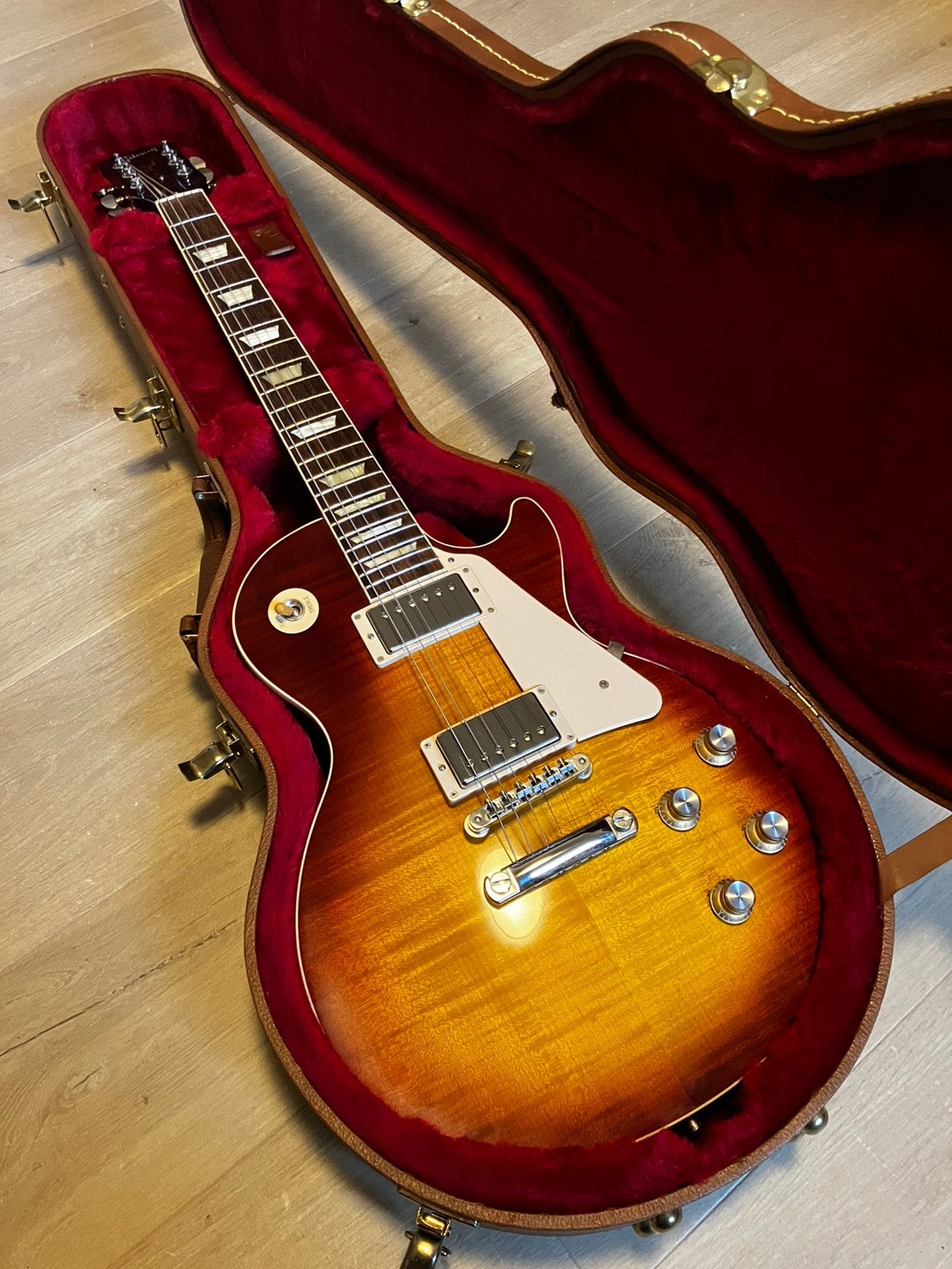 Gibson Les Paul standard 60s iced tea, Muziek en Instrumenten, Ophalen, Zo goed als nieuw, Solid body, Gibson