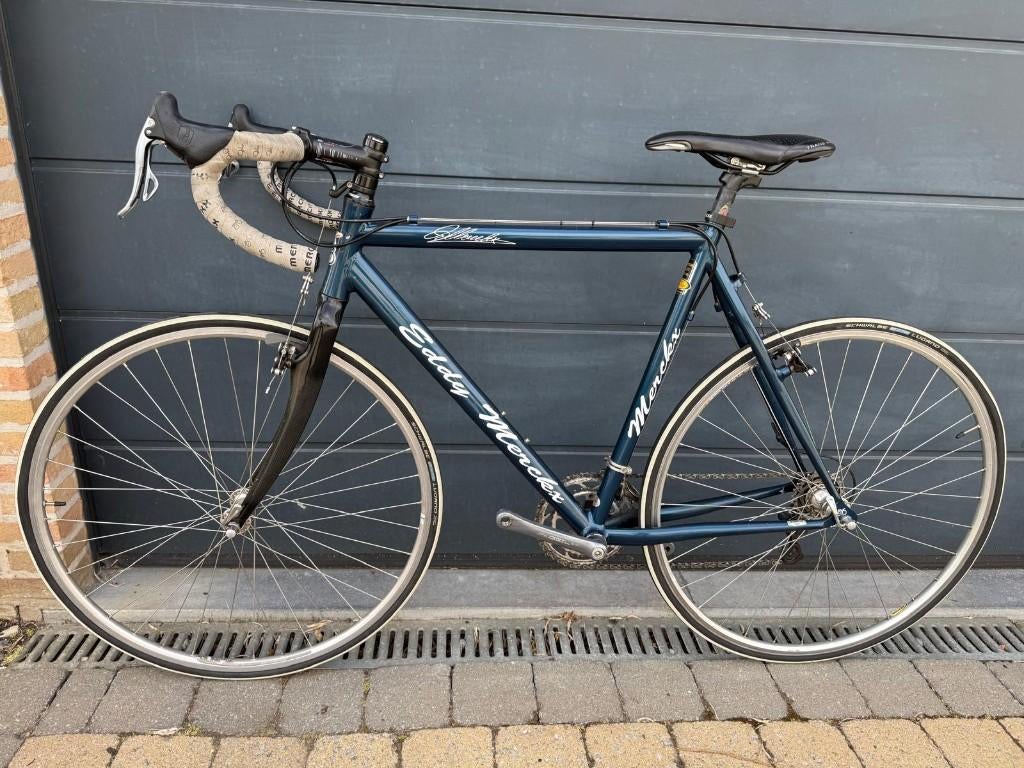 Vintage Eddy Merckx koersfiets – stalen frame – klassieker, 49 tot 53 cm, Ophalen, Gebruikt, 10 tot 15 versnellingen