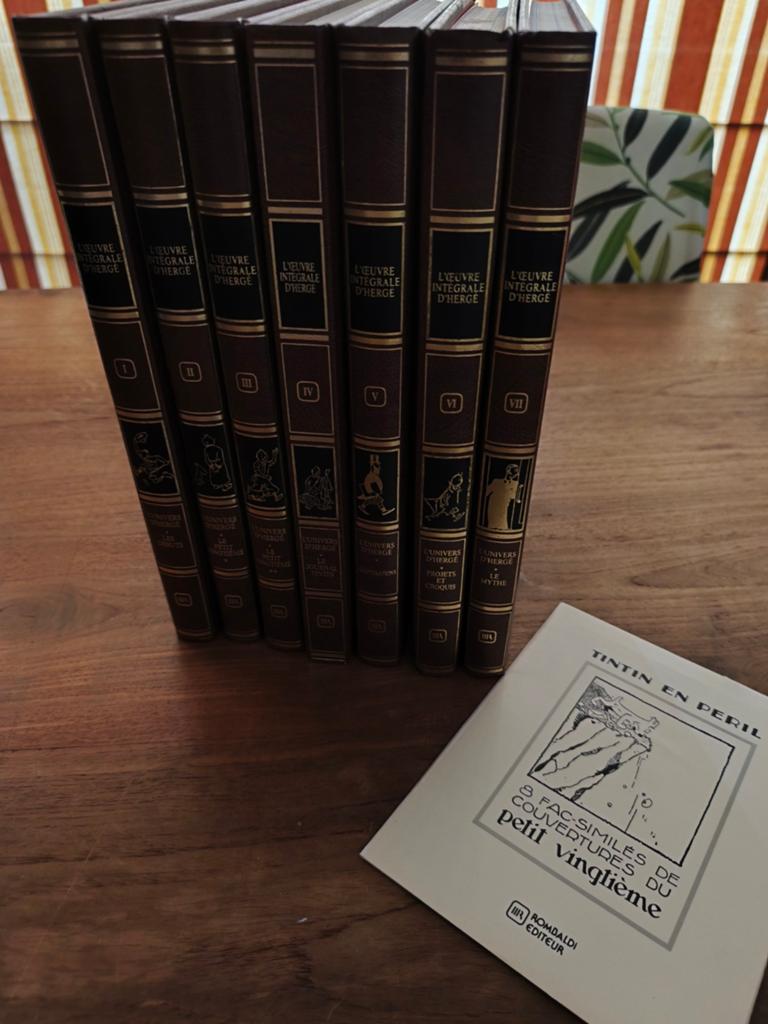 Rombaldi Univers Hergé complète - Tome 1 numéroté 350€, Enlèvement ou Envoi