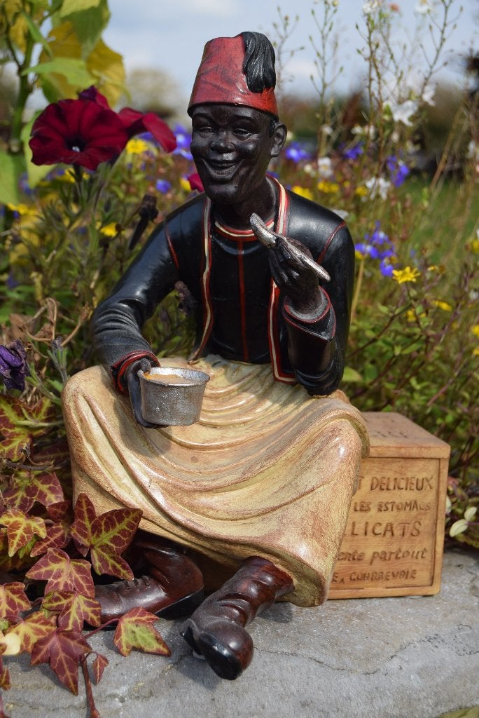 BANANIAFIGUUR VAN POLYRESIN, Verzamelen, Ophalen of Verzenden, Gebruikt, Overige typen