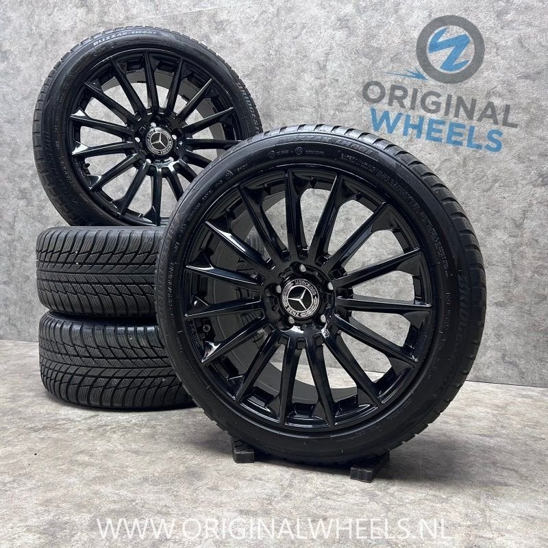 18 inch velgen + winterbanden Mercedes A B klasse CLA, Autos : Pièces & Accessoires, Pneus et Jantes, Pneus hiver, -, 18 pouces