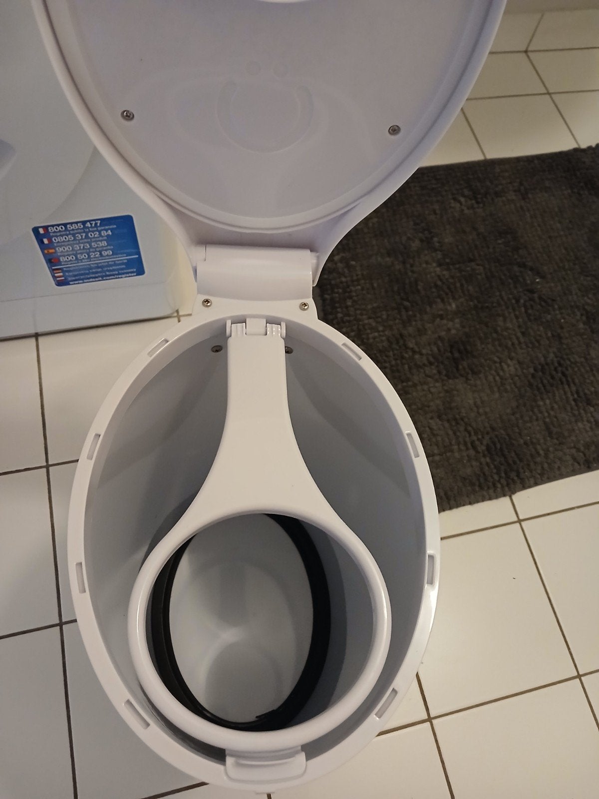 luieremmer zo goed als nieuw.Nieuw,60€Nog voor 50€, Ophalen, Luieremmer