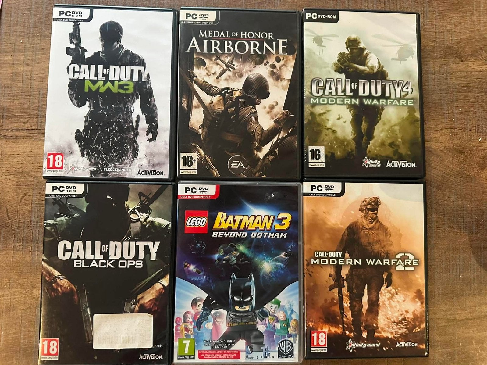 Pc games, Ophalen, Zo goed als nieuw