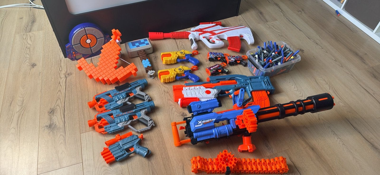 Geweren (nerf,…), Ophalen, Gebruikt