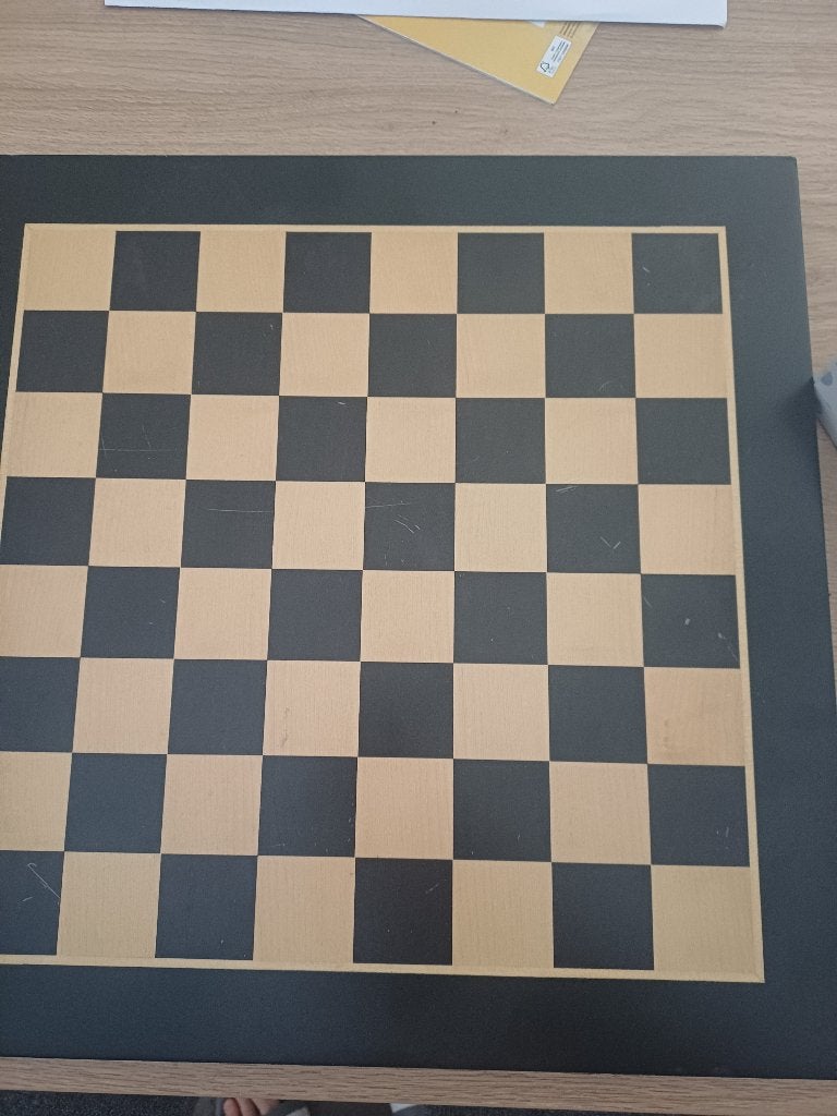 Schaakbord, Hobby en Vrije tijd, Gezelschapsspellen | Bordspellen, Een of twee spelers, Ophalen of Verzenden, Gebruikt, Onbekend