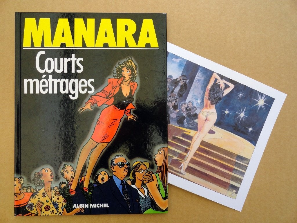Courts métrages + XL - Manara - EO1988 - Albin Michel, Envoi