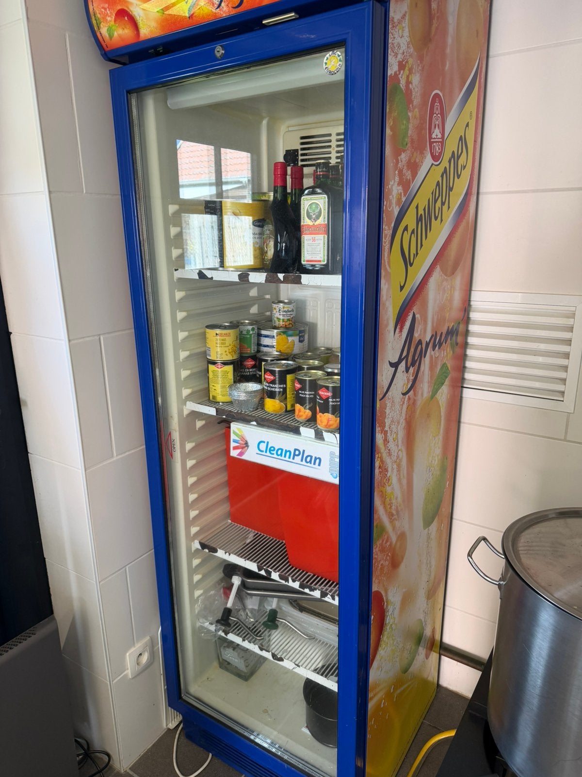 Frigo schweppes, Verzamelen, Automaten | Overige, Ophalen, Gebruikt
