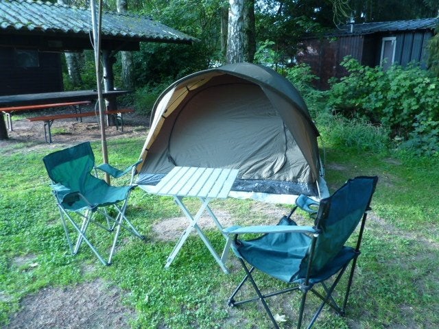 Tente 2 personnes a vendre, Caravans en Kamperen, Ophalen, Zo goed als nieuw, Tot en met 2
