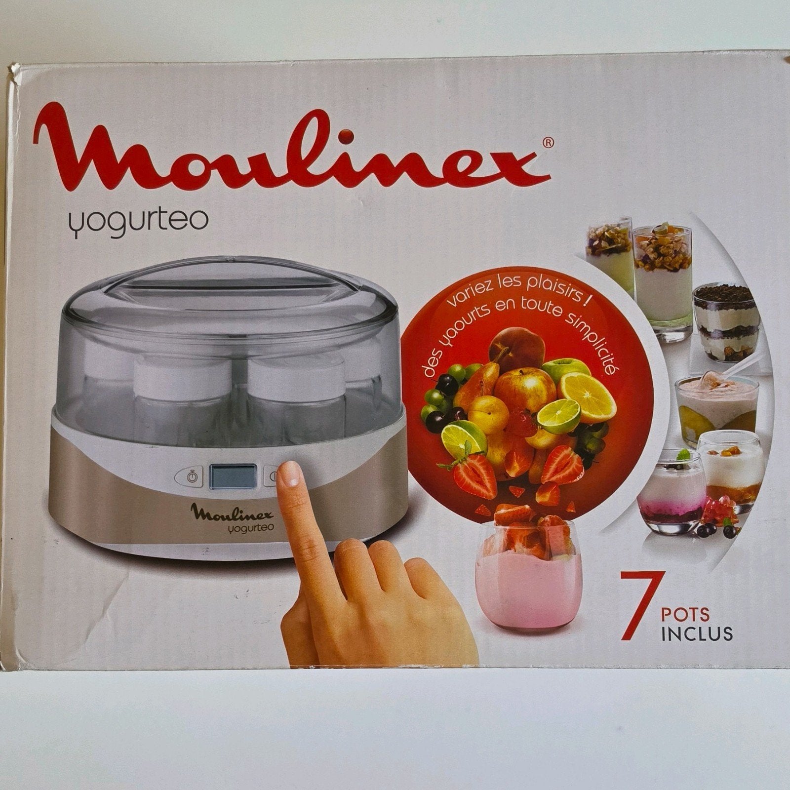 Moulinex Yogurteo - Yaourtière, Electroménager, Appareils à gourmet, Enlèvement