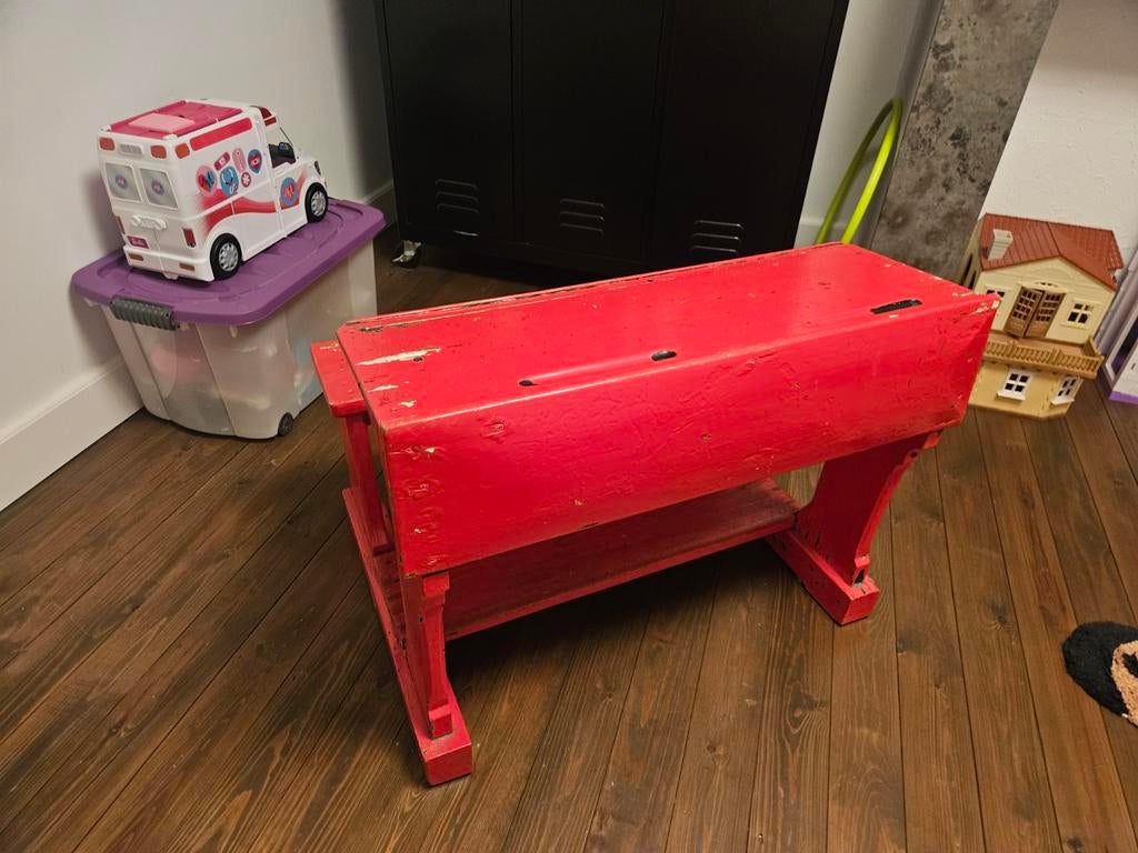 Vintage bureau kinderen, Huis en Inrichting, Bureaus, Vintage, Ophalen