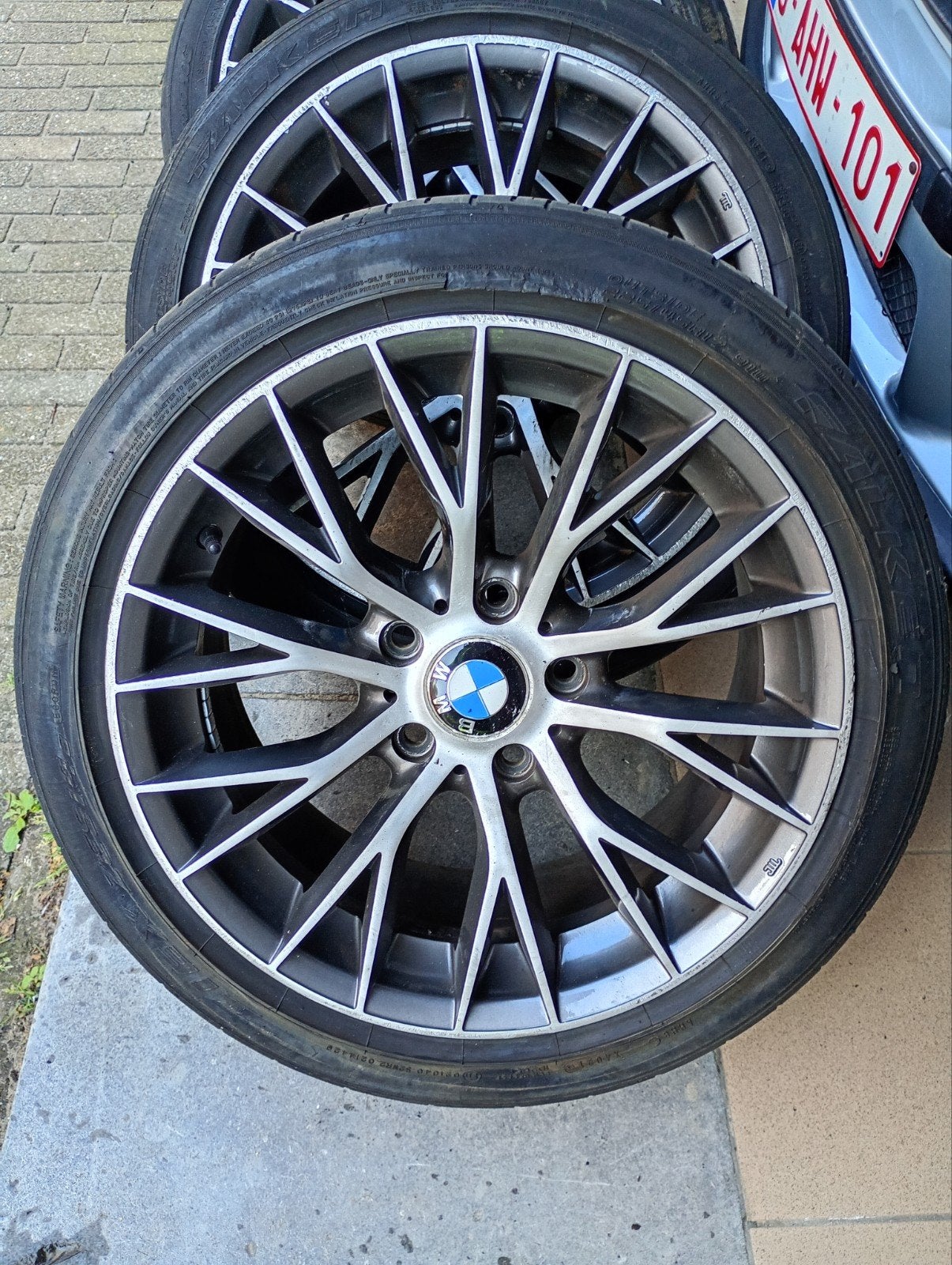 Velgen jantes BMW série 1 en 3, Ophalen, Gebruikt, 17 inch, Velg(en)