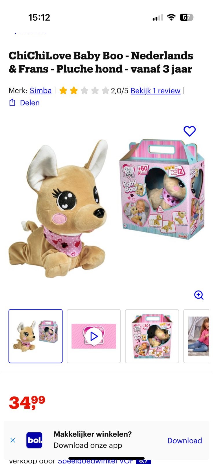 Chichi love, Kinderen en Baby's, Speelgoed | My Little Pony, Ophalen, Zo goed als nieuw