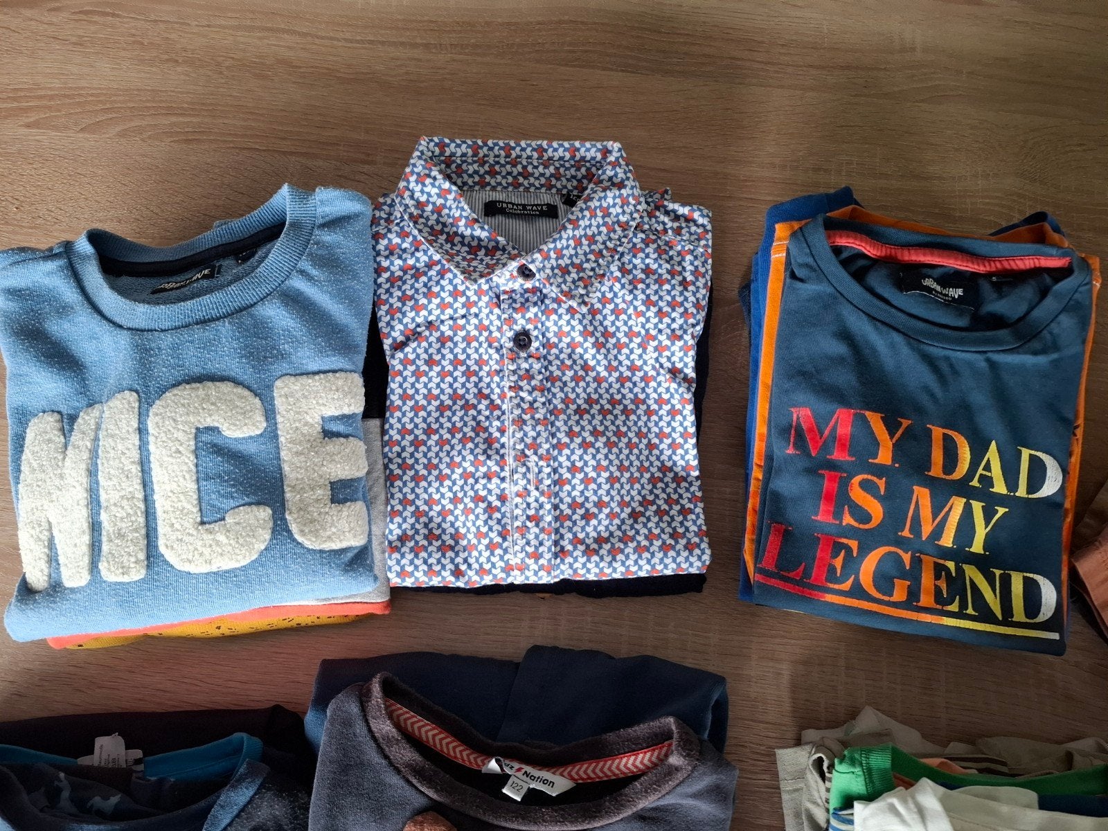 Pakket jongenskleding maat 122 (lente/zomer), Ophalen of Verzenden, Gebruikt, Jongen, Setje