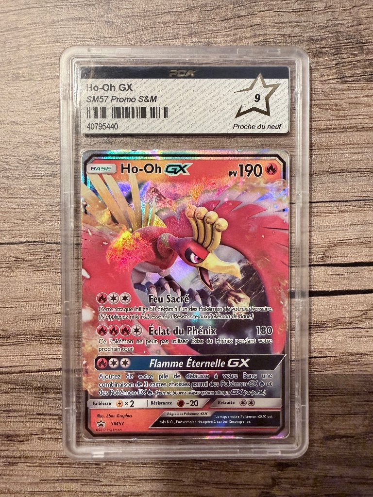 Carte Pokémon - Ho-Oh GX - PCA 9, Enlèvement ou Envoi, Neuf, Cartes en vrac, Foil