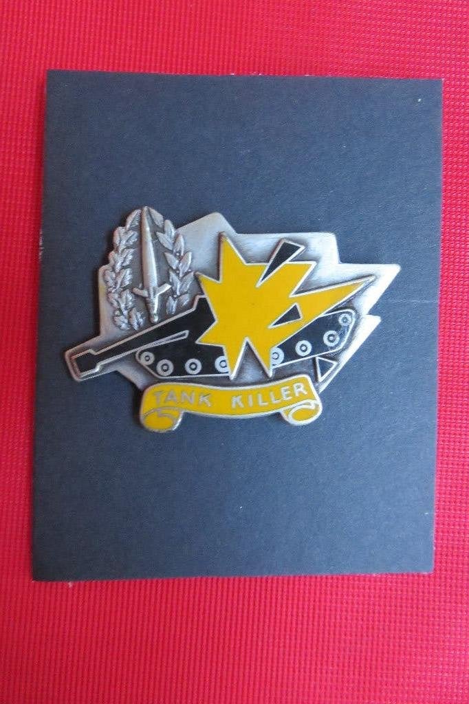 Breloque : Anti-Char, Collections, Enlèvement ou Envoi, Armée de terre, Emblème ou Badge