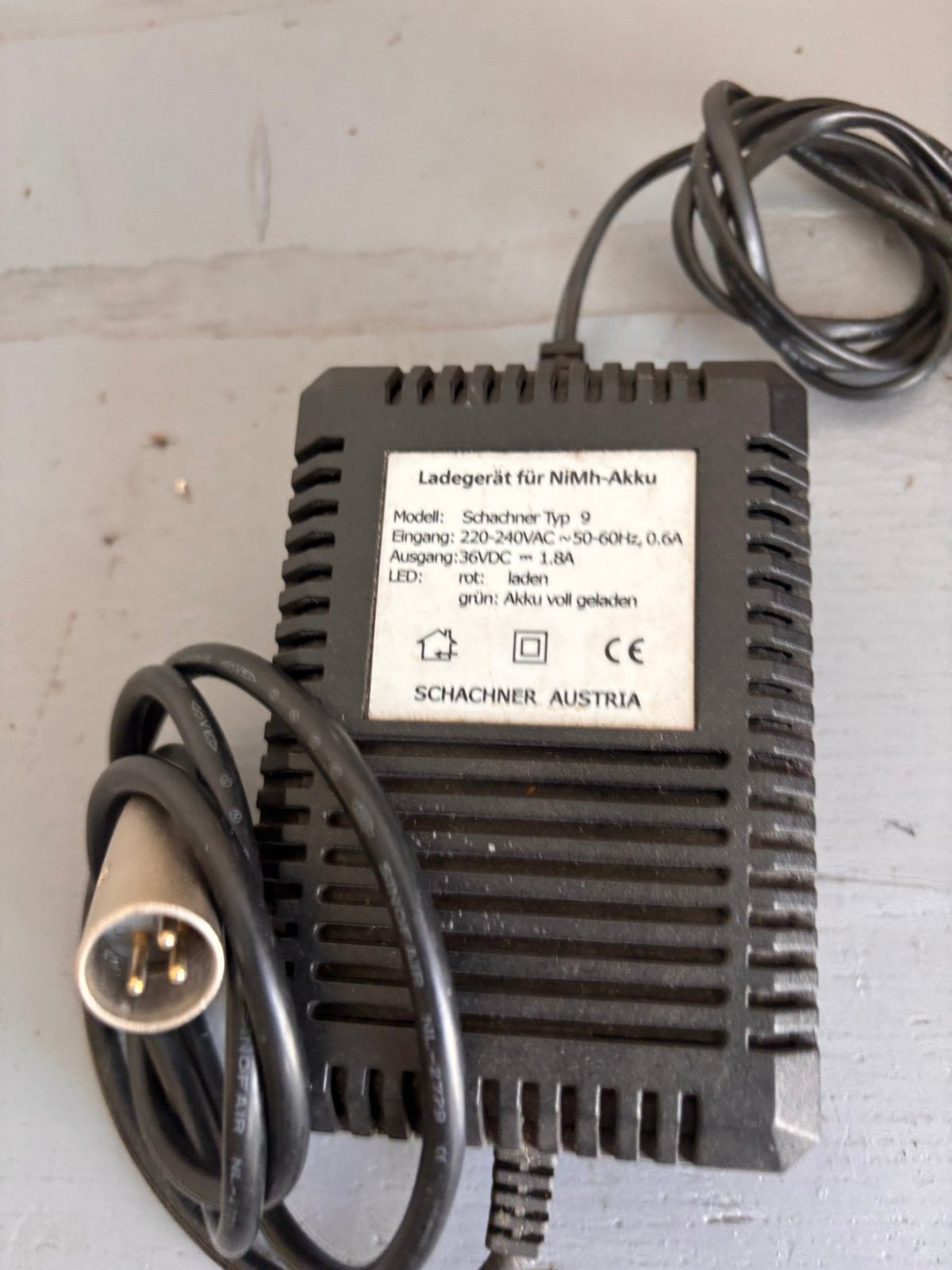 Oplader, Ophalen, Zo goed als nieuw