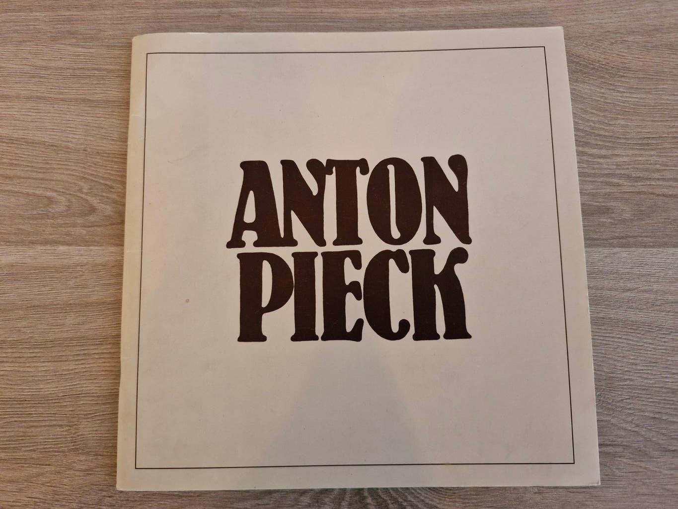 Anton Pieck , uitgave Kultuurcentrum Begijnhof Diest , 1990, Ophalen of Verzenden, Zo goed als nieuw, Anton Pieck, Schilder- en Tekenkunst