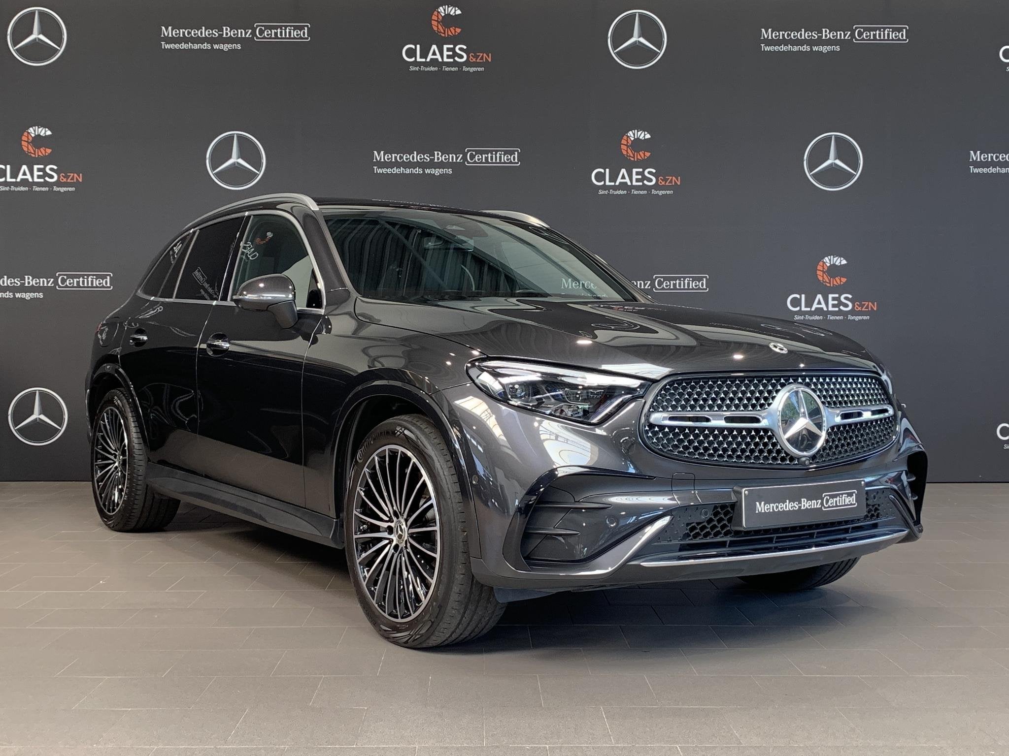 Mercedes-Benz GLC 220d 4MATIC AMG Line - DOS 9005, Autos, Mercedes-Benz, Euro 6, Entreprise, 2500 kg, Noir