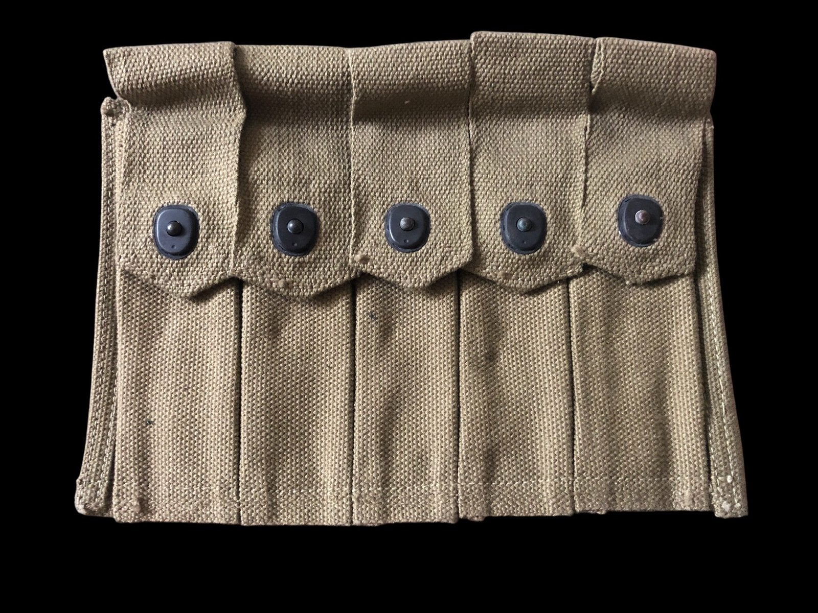 Pochette de munitions Thompson de l'armée US WW2 1943, Collections, Enlèvement ou Envoi
