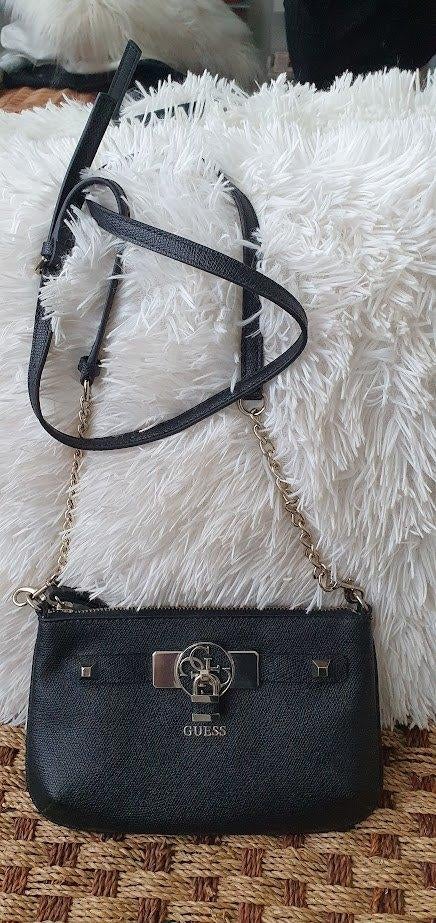 NEUF ! Sac pochette GUESS Noir /bandoulière, Enlèvement, Neuf, Noir