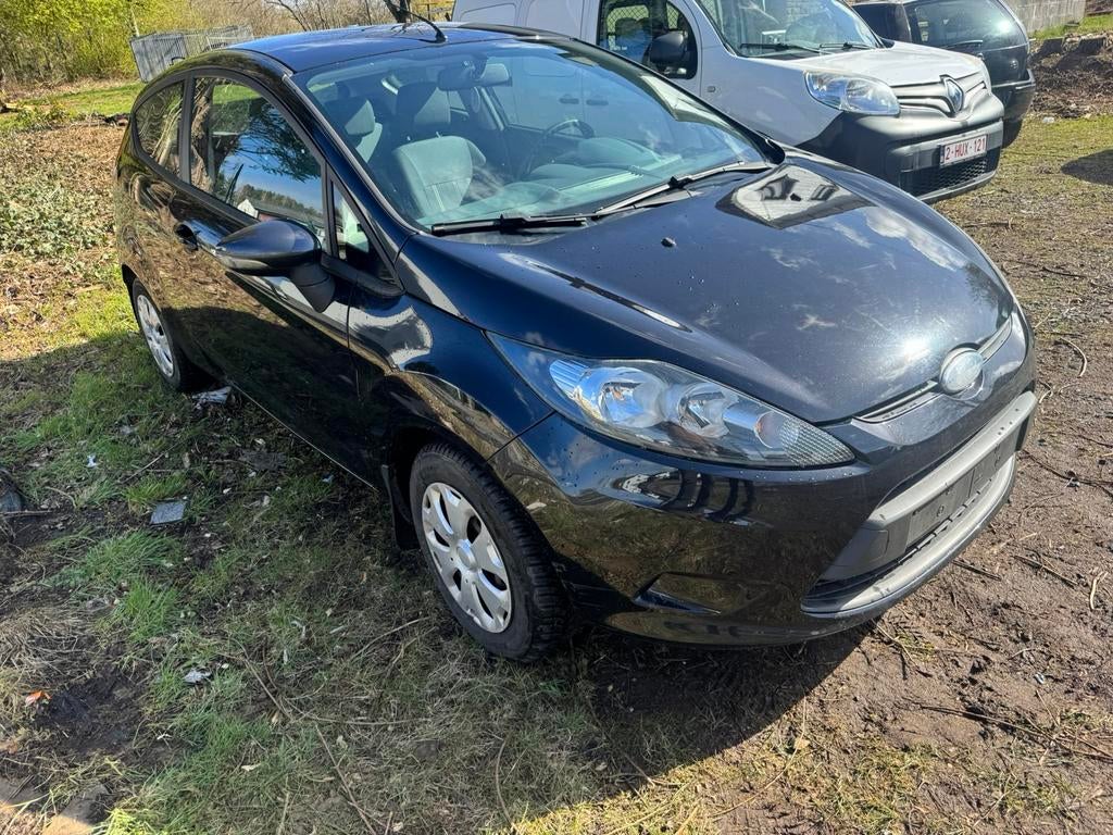 Ford fiesta 1.6 TDCI CT OK feuille rose carpass, Auto's, Zwart, Particulier, Fiësta, Euro 4