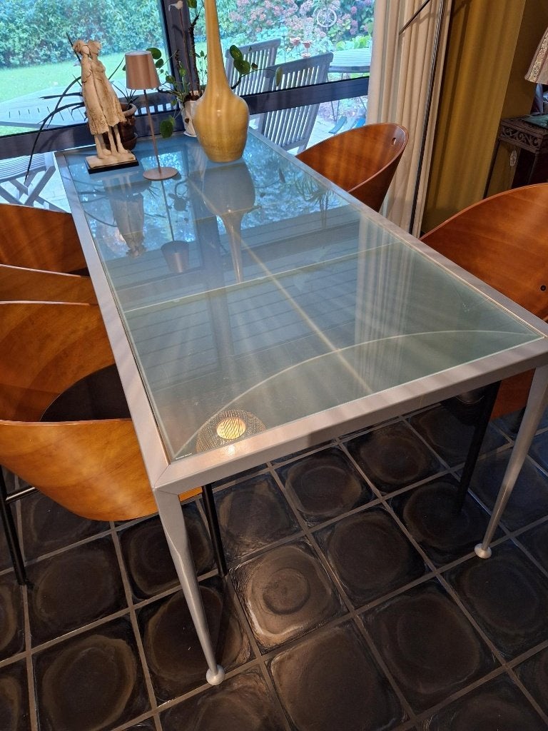 tafel Baleri, Design Baleri, 150 à 200 cm, Cinq personnes ou plus, Verre