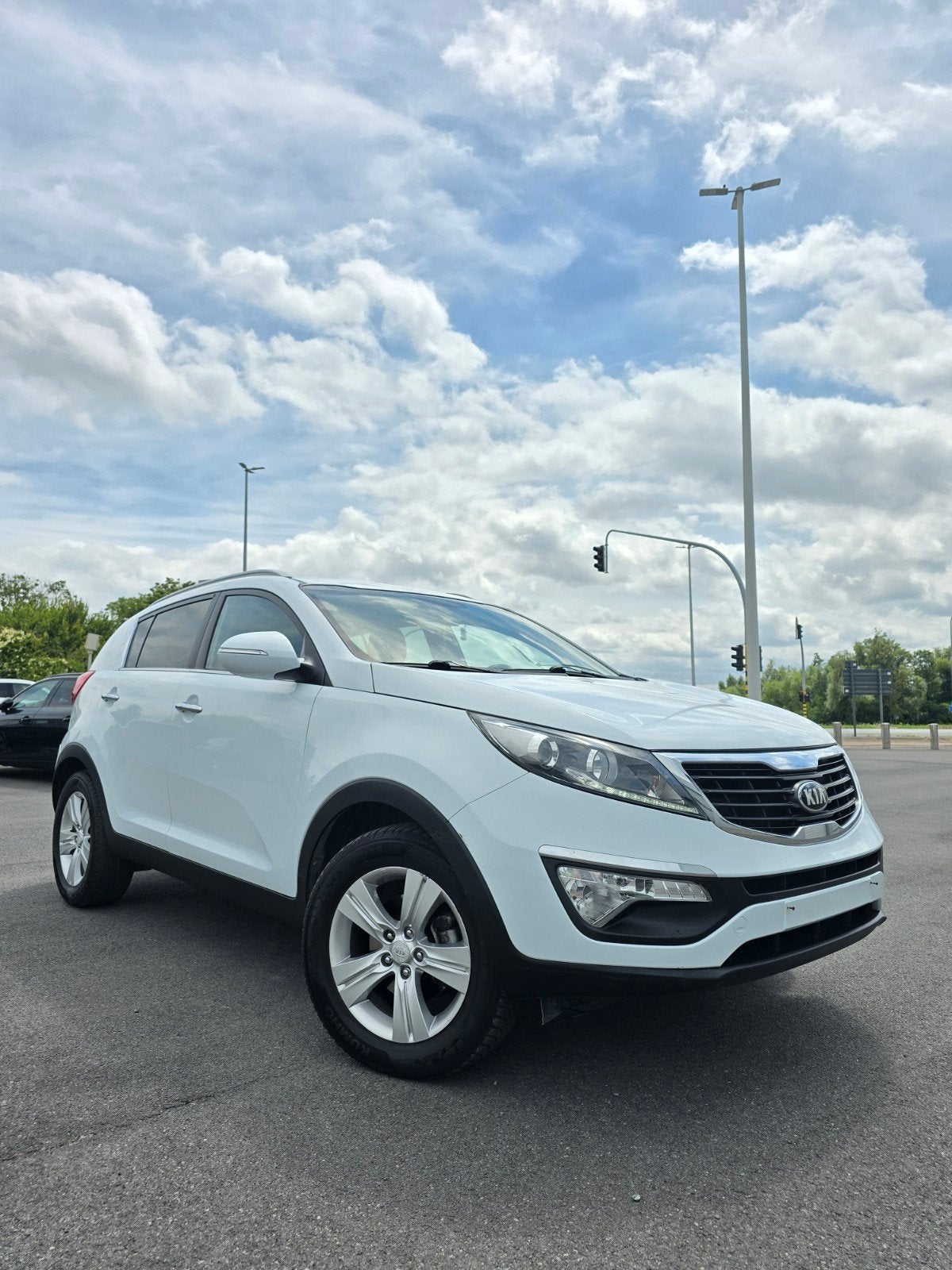Kia sportage 2wd Suv//Cruis-Pdc/Airco, Auto's, Voorwielaandrijving, Euro 5, 4 cilinders, Wit