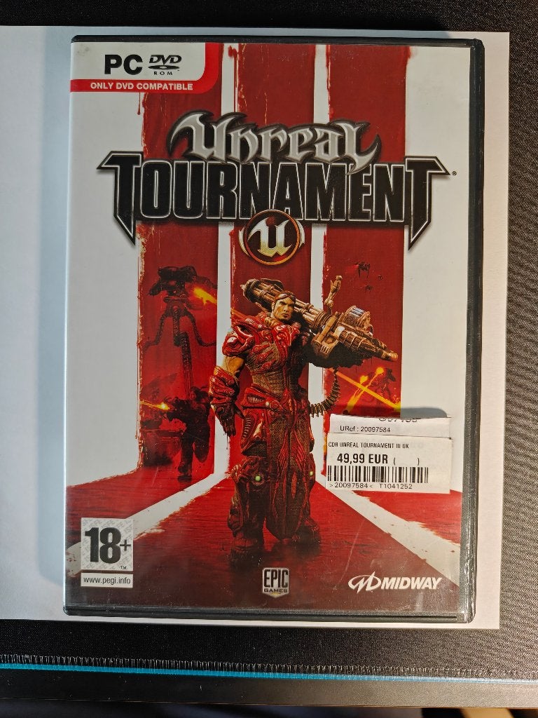 Unreal Tournament III - 2007 [PC], Games en Spelcomputers, Shooter, 1 speler, Ophalen of Verzenden, Zo goed als nieuw