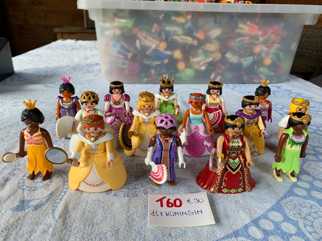 PLAYMOBIL: T60: LOT 15 X KONINGIN, Enfants & Bébés, Jouets | Playmobil, Enlèvement ou Envoi, Comme neuf, Princess, Figurines