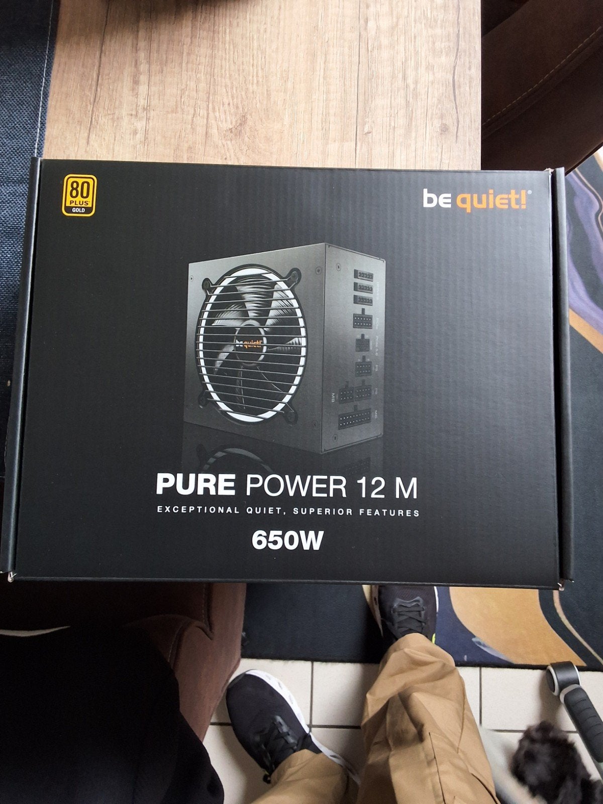 ALIMENTATION 650W BE QUIET COMME NEUF 80 PLUS GOLD, Ophalen of Verzenden